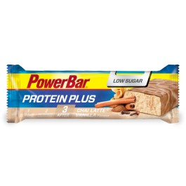 Barrita Proteica Protein Plus Low Sugar PowerBar Chai Latte Vainilla