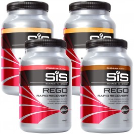 Bebida Recuperadora REGO Rapid Recovery SIS Fresa 500g