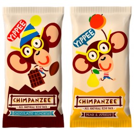 Barrita Energética Chimpanzee Pera Albaricoque