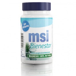 MSI Bienestar Magnesio Natural con Colágeno 60 Cápsulas 350mg