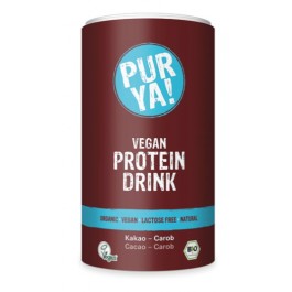 PUR YA! Mix Proteínas Vegetales Ecológicas 550g Cacao y Algarroba