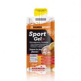 NamedSport Sport Gel  Glucogenic Fórmula 25ml Ice Tea Lemon