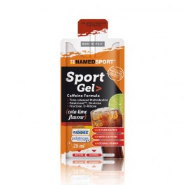 NamedSport Sport Gel Caffeine Fórmula 25ml Cola-Lima