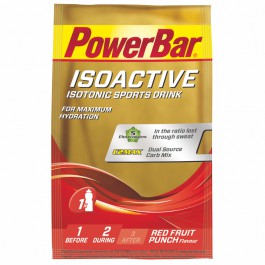 Bebida Isotónica Isoactive PowerBar Monodosis 30g Frutas Silvestres