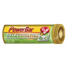 Bebida Isotónica 5Electrolytes Tabs PowerBar (10 tabletas) Mango y Maracuyá