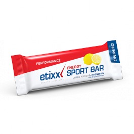 Barrita Energética Energy Sports Bar + Magnesium Etixx 12 x 40g Limón
